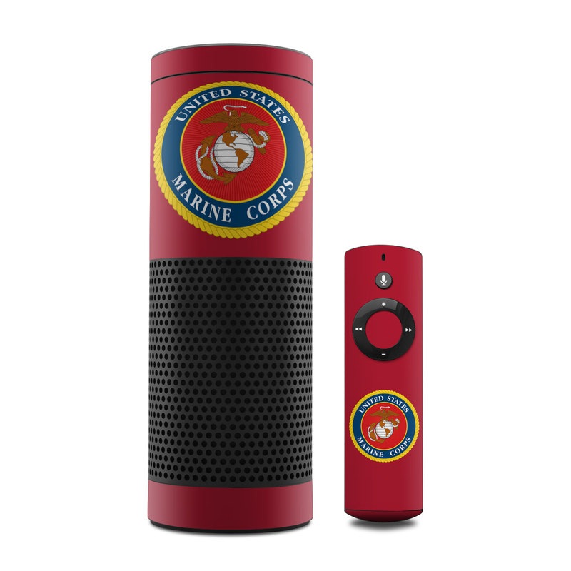 Amazon Echo Skin - USMC Red (Image 1)
