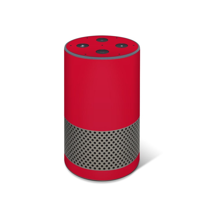 Amazon Echo 2017 Skin - Solid State Red (Image 1)