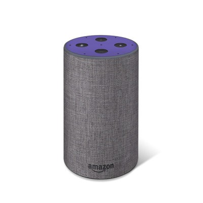 Amazon Echo 2017 Top Only Skin - Solid State Purple