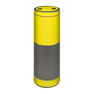 Amazon Echo Plus Skin - Solid State Yellow