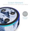Amazon Echo Dot 2nd Gen Skin - Blue Blooms (Image 2)