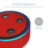 Amazon Echo Dot 2nd Gen Skin - Red Burst (Image 2)