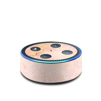Amazon Echo Dot 2nd Gen Skin - Rose Gold Marble