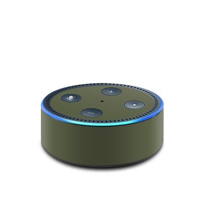 Amazon Echo Dot 2nd Gen Skin - Solid State Olive Drab