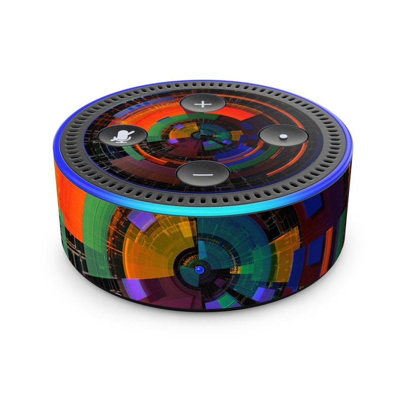 Amazon Echo Dot 2nd Gen Skin - Color Wheel (Image 1)