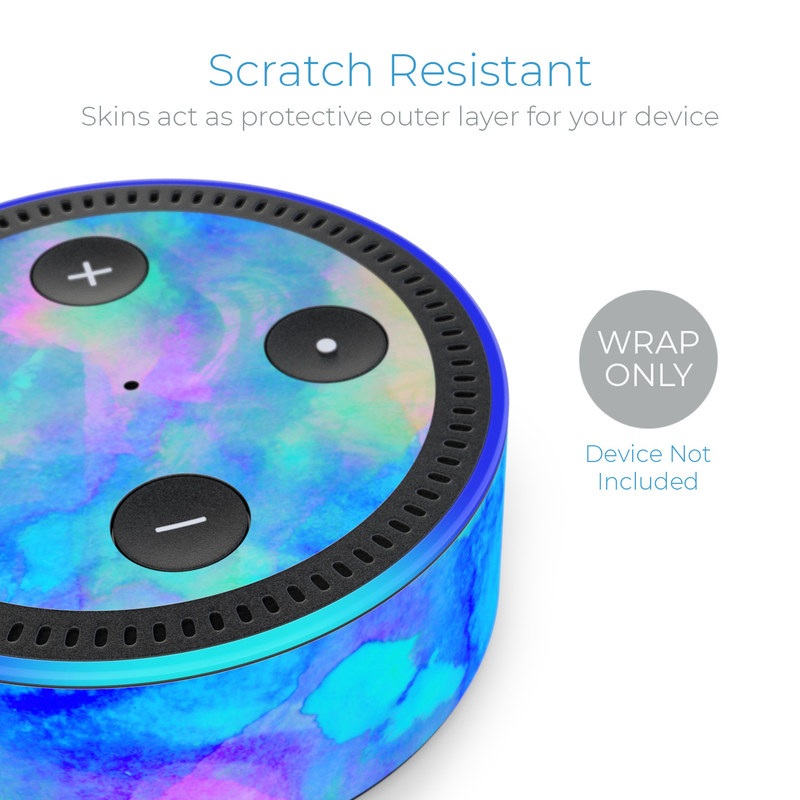Amazon Echo Dot 2nd Gen Skin - Electrify Ice Blue (Image 2)
