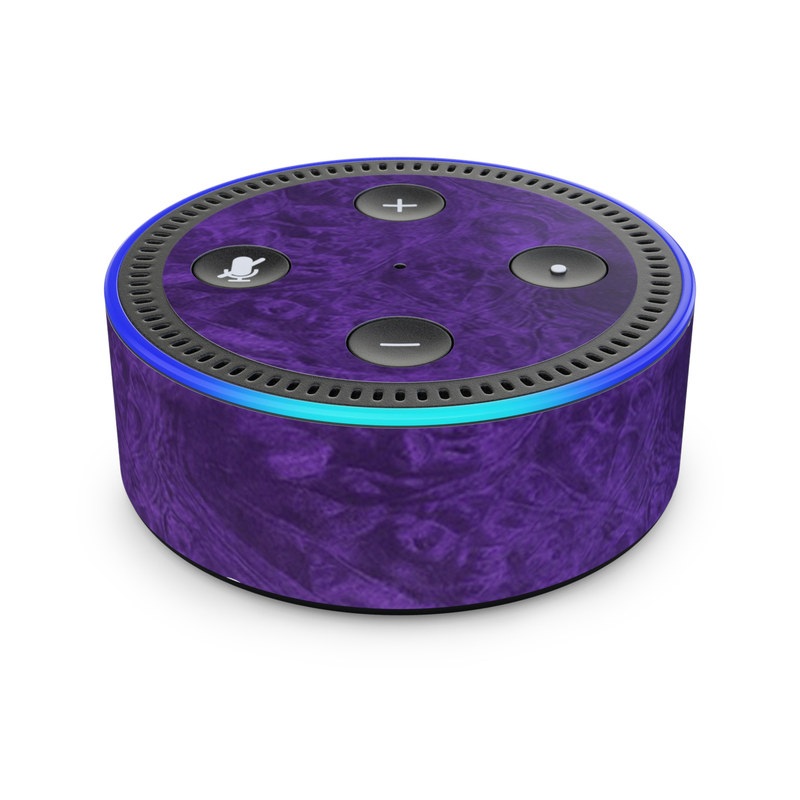 Amazon Echo Dot 2nd Gen Skin - Purple Lacquer (Image 1)