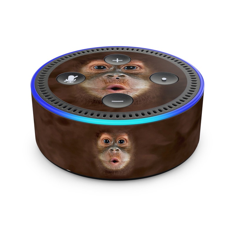 Amazon Echo Dot 2nd Gen Skin - Orangutan (Image 1)