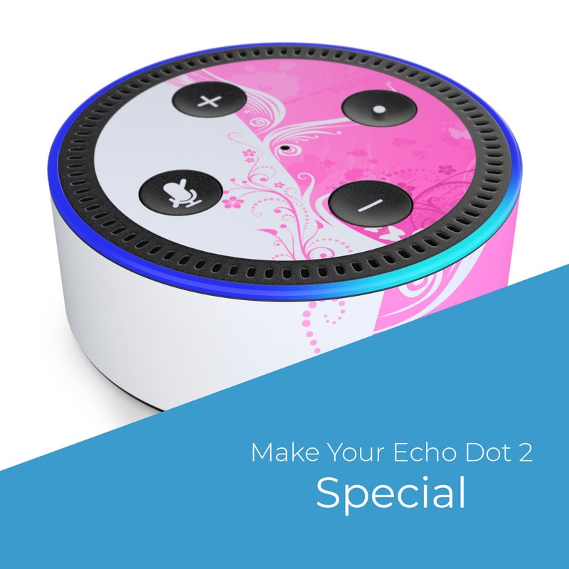 Amazon Echo Dot 2nd Gen Skin - Pink Crush (Image 4)