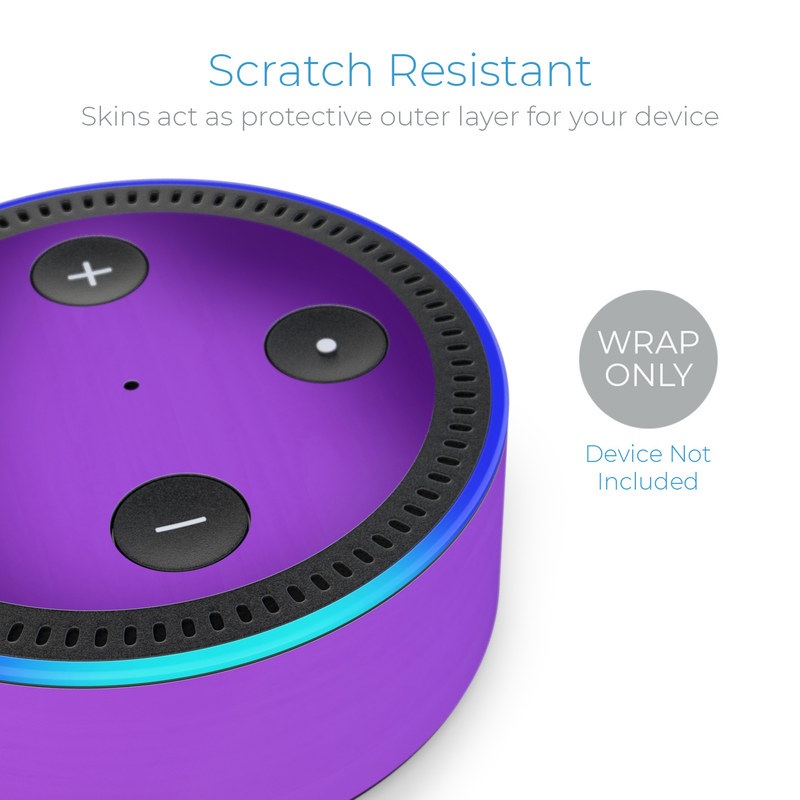 Amazon Echo Dot 2nd Gen Skin - Purple Burst (Image 2)