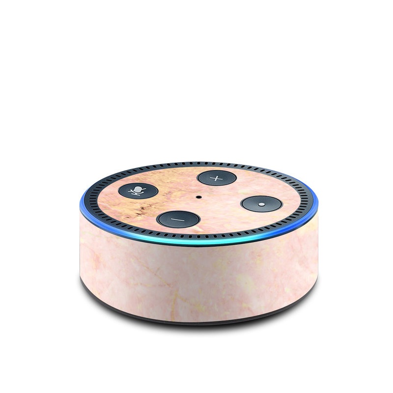 Amazon Echo Dot 2nd Gen Skin - Rose Gold Marble (Image 1)
