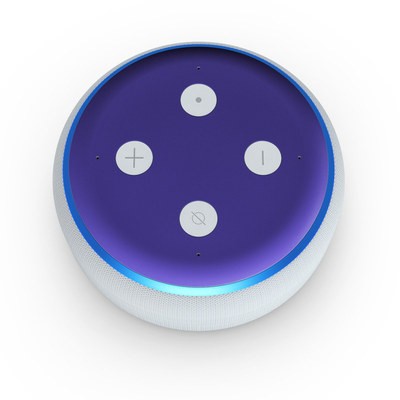 Amazon Echo Dot 3rd Gen Skin - Solid State Purple