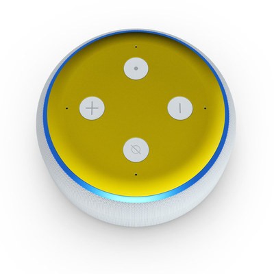 Amazon Echo Dot 3rd Gen Skin - Solid State Yellow