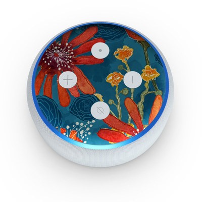 Amazon Echo Dot 3rd Gen Skin - Sunbaked Blooms