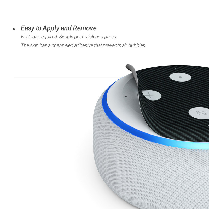 Amazon Echo Dot 3rd Gen Skin - Carbon (Image 2)