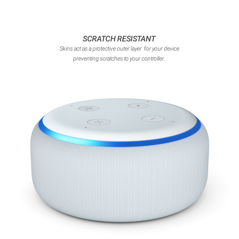 Amazon Echo Dot 3rd Gen Skin - Solid State White (Image 3)