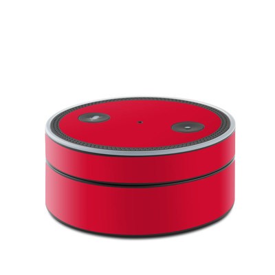 Amazon Echo Dot Skin - Solid State Red