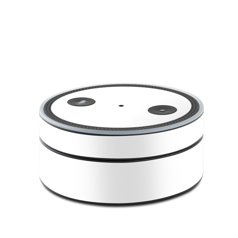 Amazon Echo Dot Skin - Solid State White (Image 1)