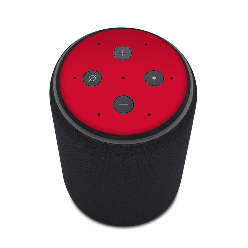Amazon Echo Plus 2nd Gen Skin - Solid State Red (Image 1)