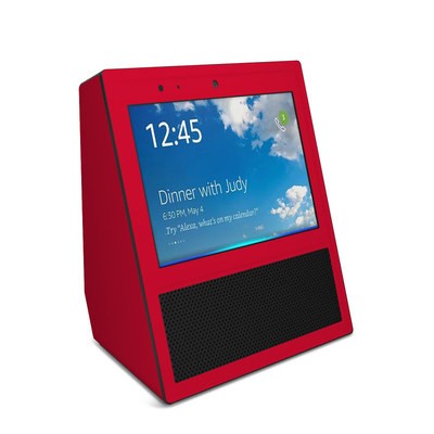 Amazon Echo Show Skin - Solid State Red
