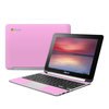 Asus Flip Chromebook Skin - Solid State Pink (Image 1)