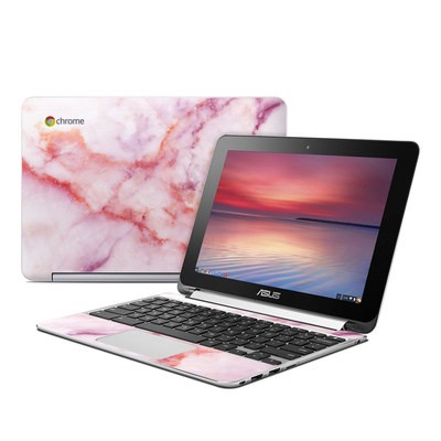 Asus Flip Chromebook Skin - Blush Marble