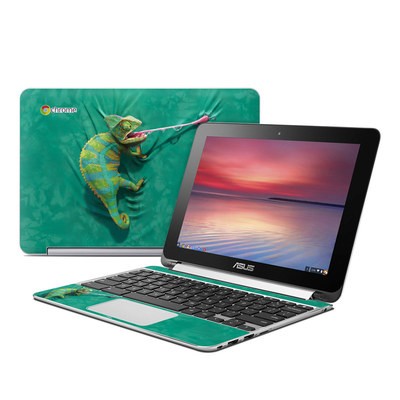 Asus Flip Chromebook Skin - Iguana