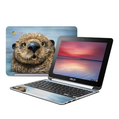 Asus Flip Chromebook Skin - Otter Totem