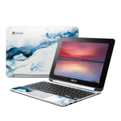 Asus Flip Chromebook Skin - Polar Marble