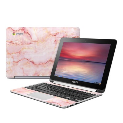 Asus Flip Chromebook Skin - Satin Marble