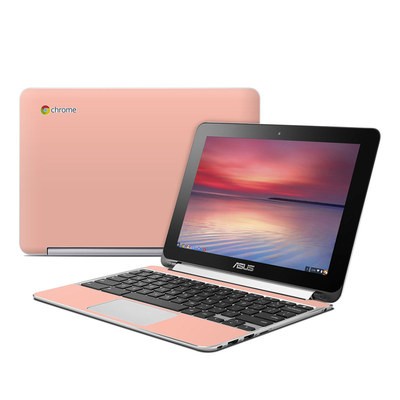 Asus Flip Chromebook Skin - Solid State Peach