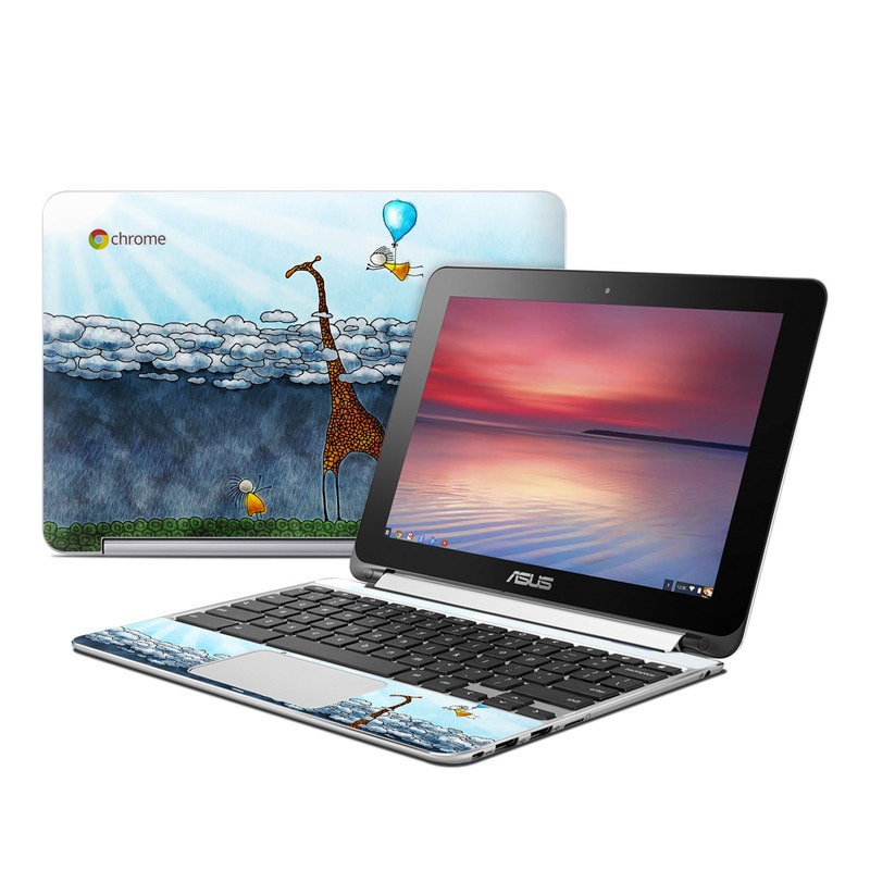 Asus Flip Chromebook Skin - Above The Clouds (Image 1)