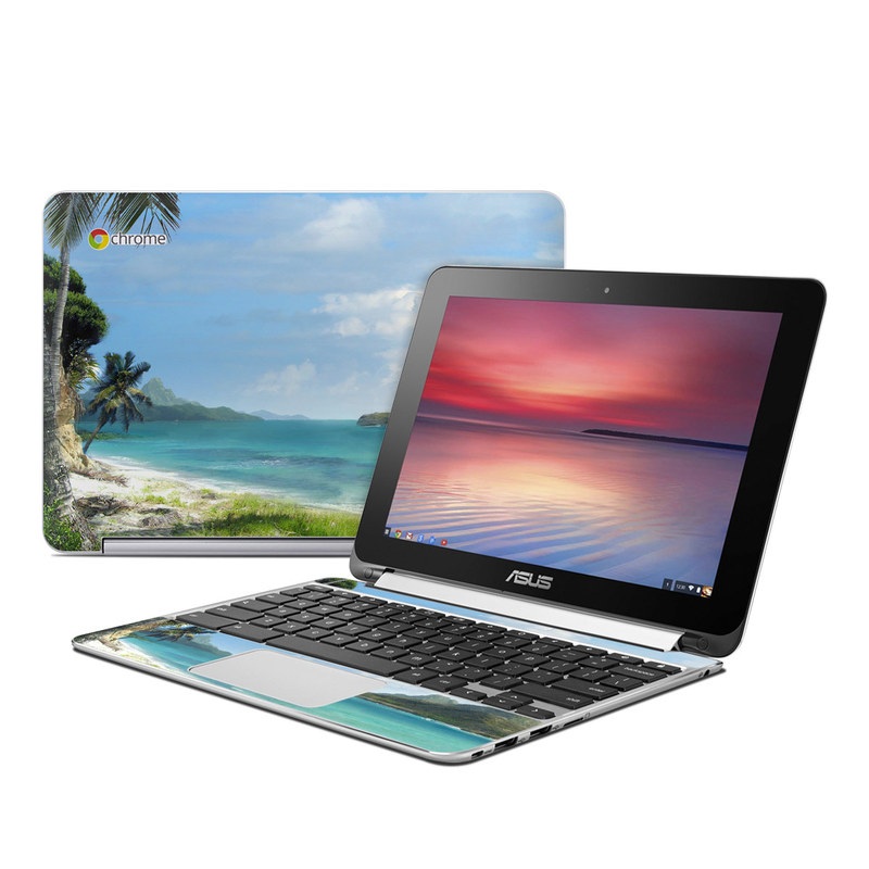 Asus Flip Chromebook Skin - El Paradiso (Image 1)