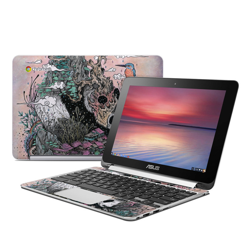 Asus Flip Chromebook Skin - Sleeping Giant (Image 1)