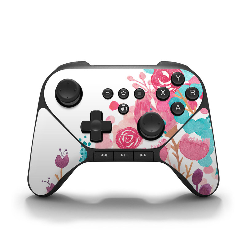 Amazon Fire Game Controller Skin - Blush Blossoms (Image 1)
