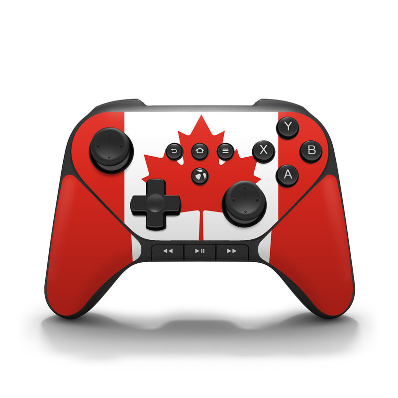 Amazon Fire Game Controller Skin - Canadian Flag (Image 1)