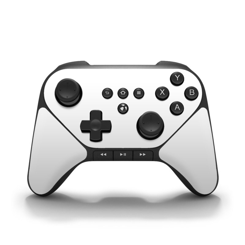 Amazon Fire Game Controller Skin - Solid State White (Image 1)