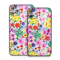 Apple iPhone 11 Skin - Artful Little Flowers