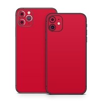 Apple iPhone 11 Skin - Solid State Red (Image 1)