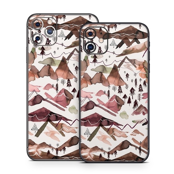 Apple iPhone 11 Skin - Red Mountains