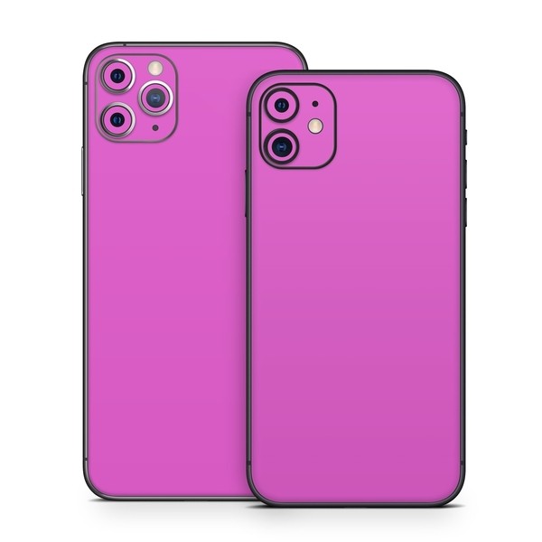 Apple iPhone 11 Skin - Solid State Vibrant Pink