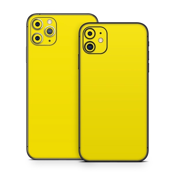 Apple iPhone 11 Skin - Solid State Yellow