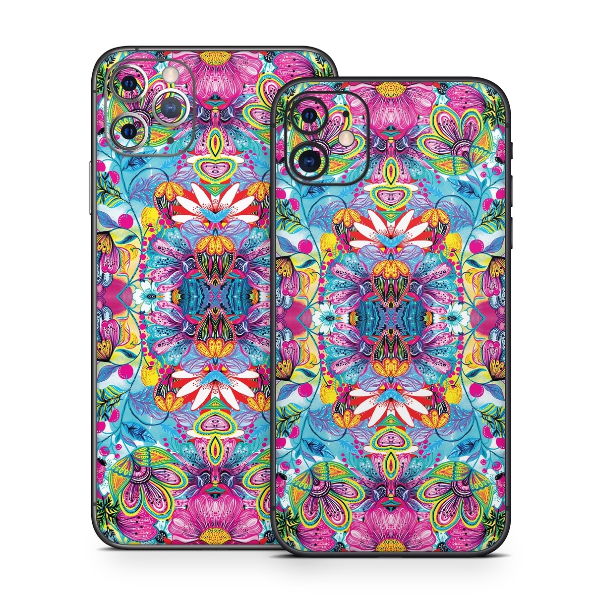 Apple iPhone 11 Skin - Multicolor World by Car Pintos | DecalGirl