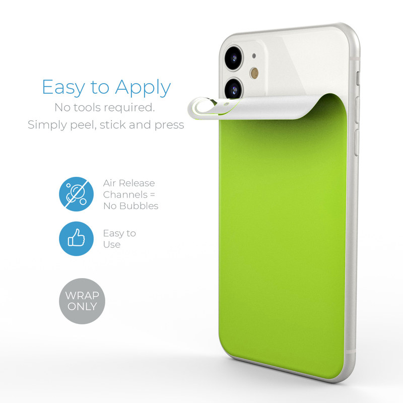 Apple iPhone 11 Skin - Solid State Lime (Image 3)