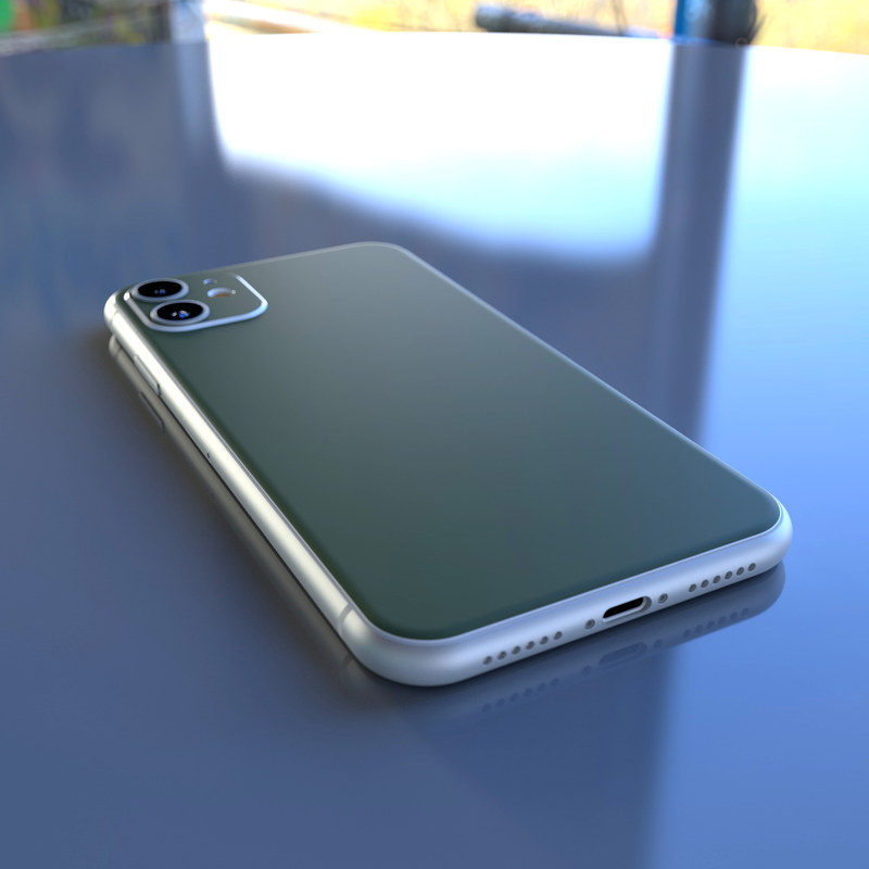 Apple iPhone 11 Skin - Solid State Olive Drab (Image 4)