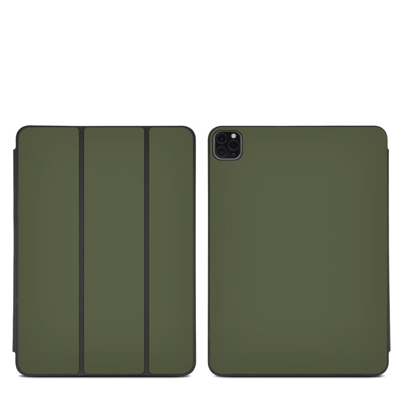 Apple Smart Folio (iPad Pro 11in, 2nd Gen) Skin - Solid State Olive Drab (Image 1)