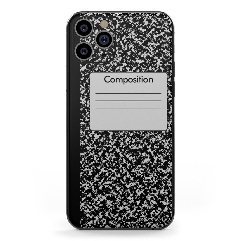 Apple iPhone 11 Pro Skin - Composition Notebook (Image 1)