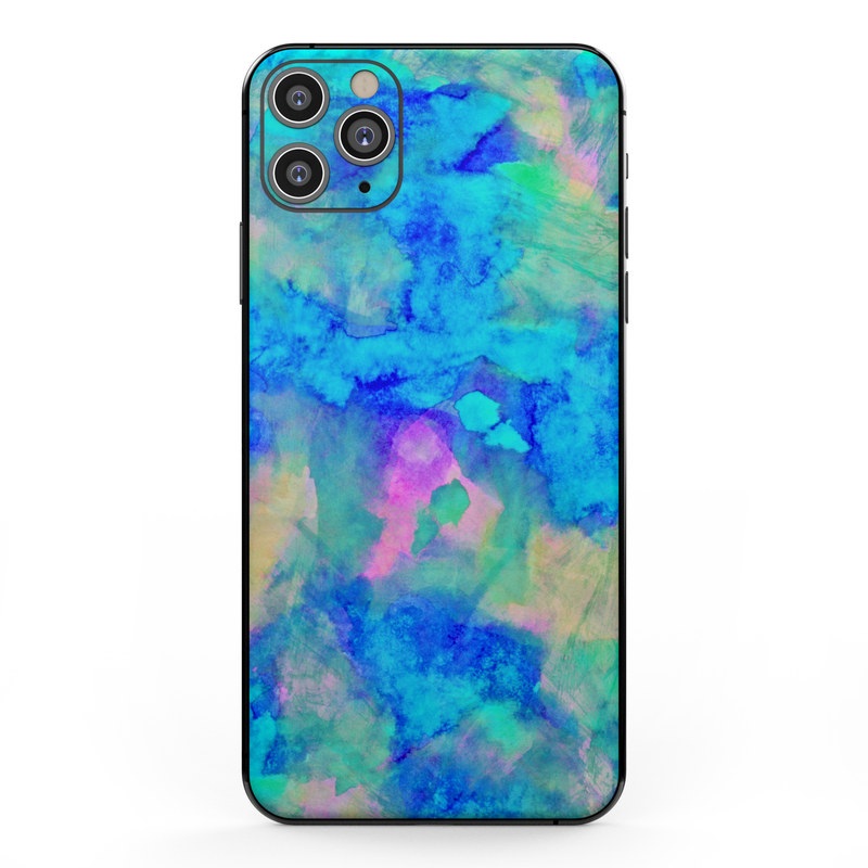 Apple Iphone 11 Pro Max Skin Electrify Ice Blue By Amy Sia