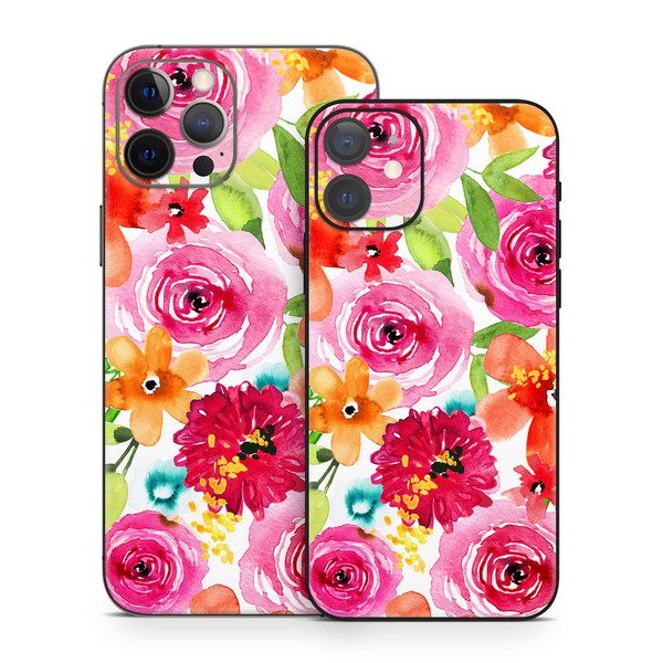 Apple iPhone 12 Skin - Floral Pop