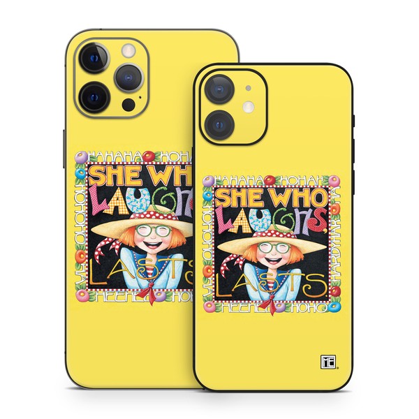 Apple iPhone 12 Skin - She Who Laughs